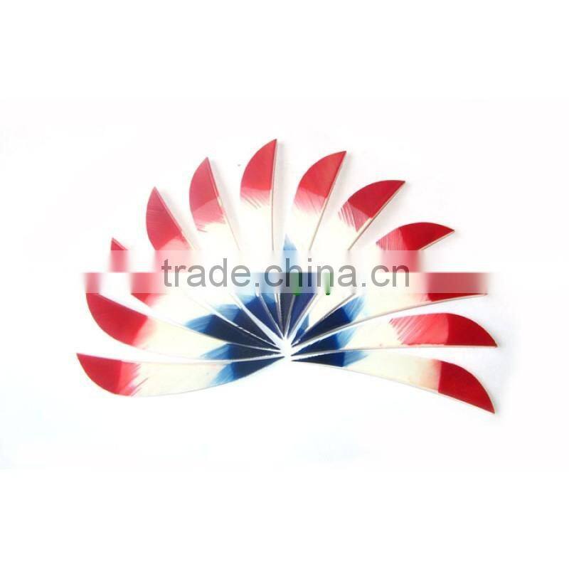 Arrow Feather And Feather Gateway With Three Color For Archery Arrow