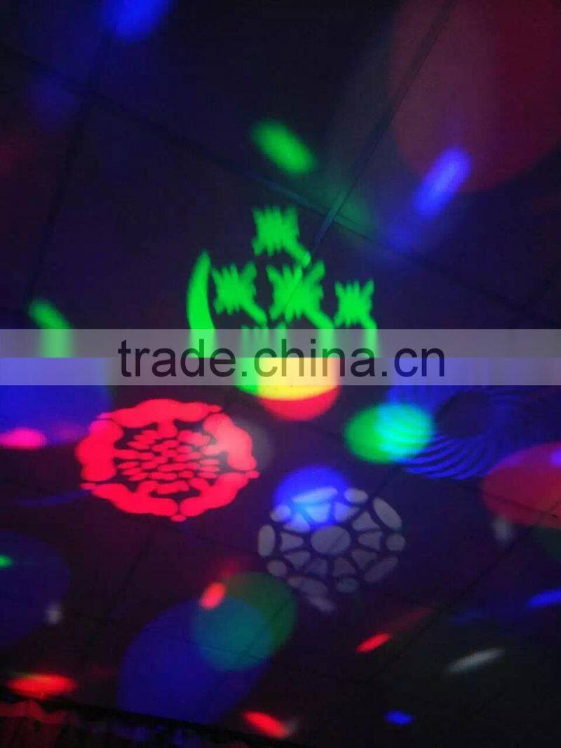 popular crazy stage led gobo effect light