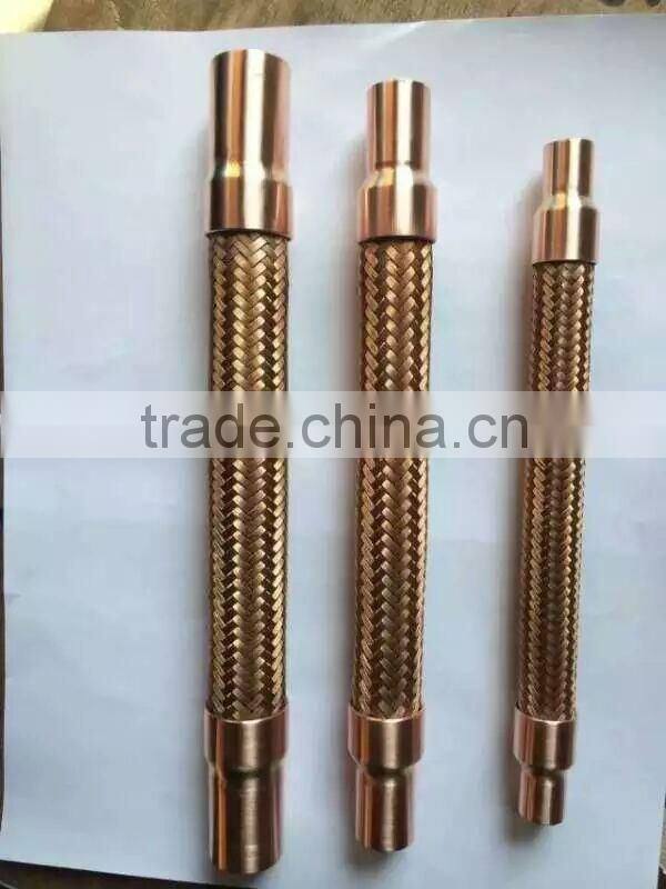 large diameter machine flexible metal braided ptfe hose