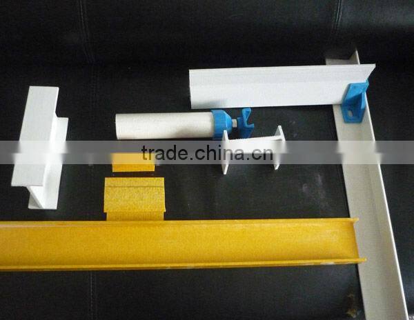 anti-aging and corrosion resistant frp fiberglass profile, ISO9001, 20 years factory