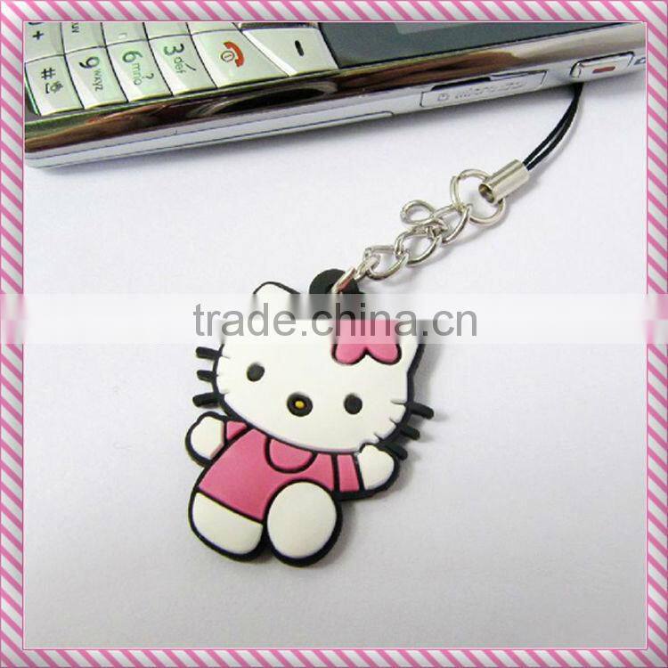 Novelty OEM detachable phone pendant accessory