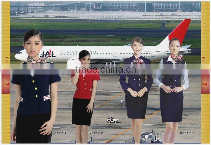 Latest Airline Stewardess Uniforms