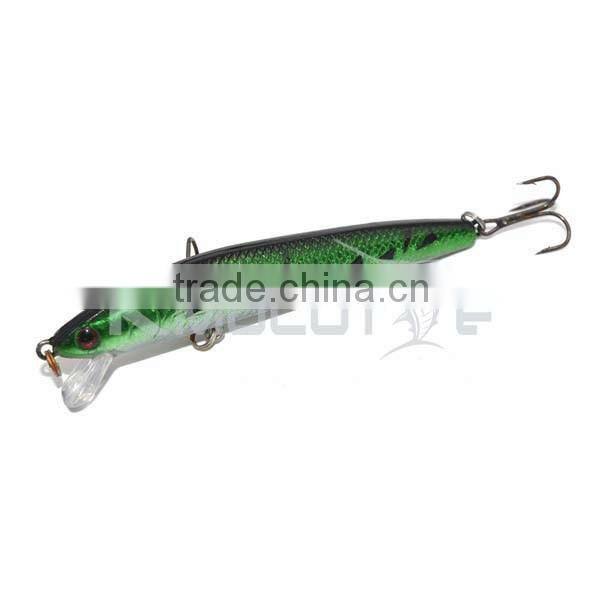 CHMN18 hard minnow fishing lure stell ball inside body to keep balance