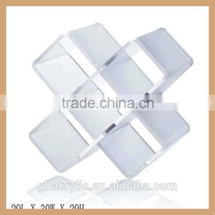 acrylic wine display rack for wine bottle