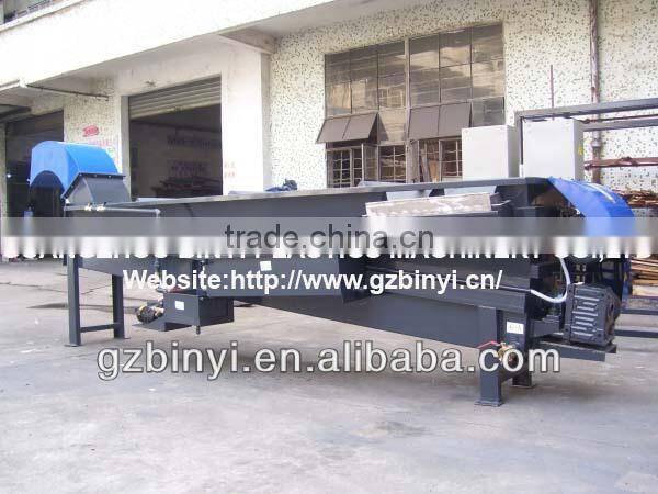 Plastic film washing recycling machine