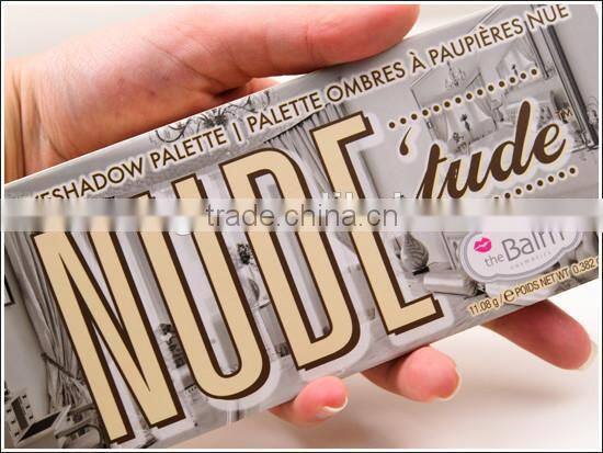 The Balm Nude Tude Eye Shadow 12 Colors Eyeshadow Palette Makeup Set Cosmetics