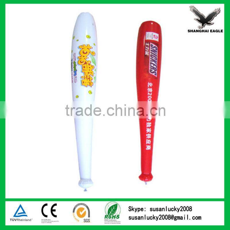 Promotional Logo Printed Custom PVC Cheer Stick (directly from factory)