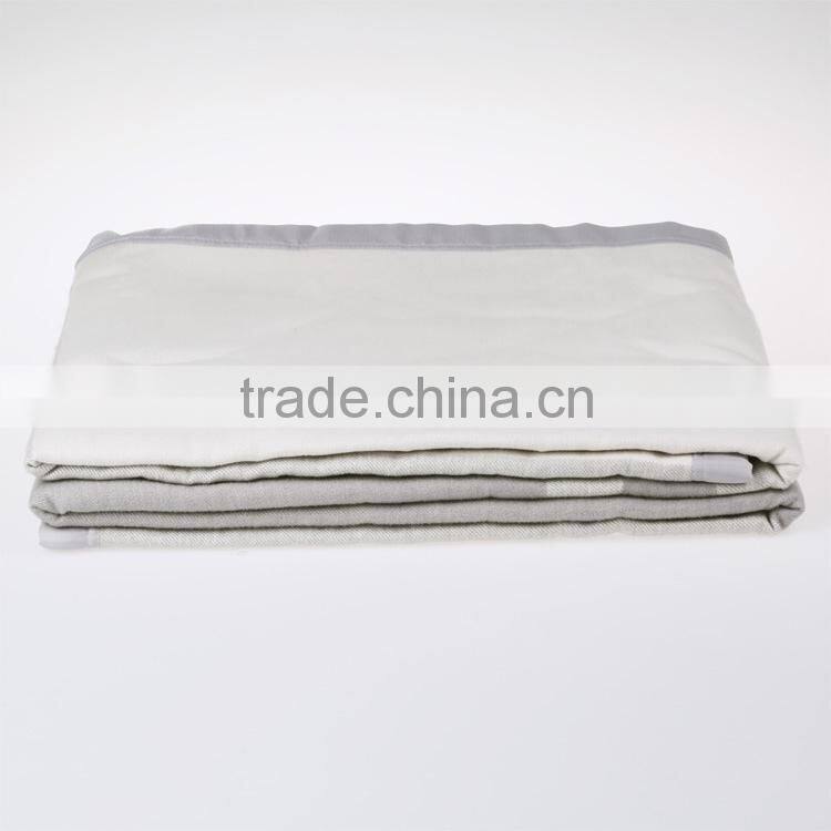 2016 New Design Fashion Silk Fleece Blanket