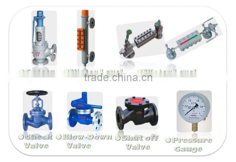 natural gas boiler of 3 ton pressure 5 bar