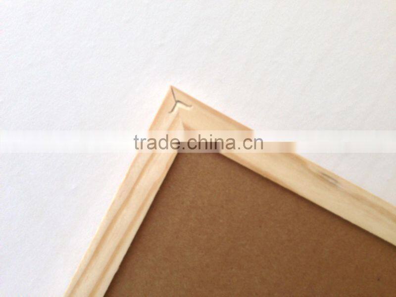 European style pin wooden whiteboards magnetic push pin board