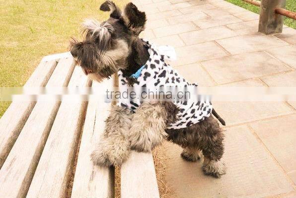 Lovely Cow Clothes for Dogs, Dog Grooming Equipment, High Quality Pet Wear 1/3