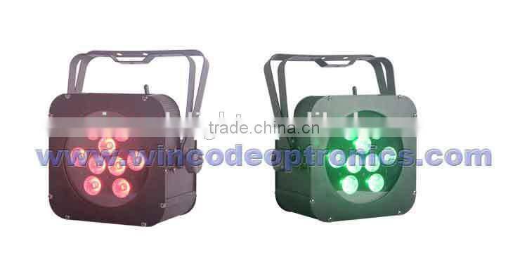 RGBW/A DMX wireless battery led uplights / wireless led uplights / battery led uplights