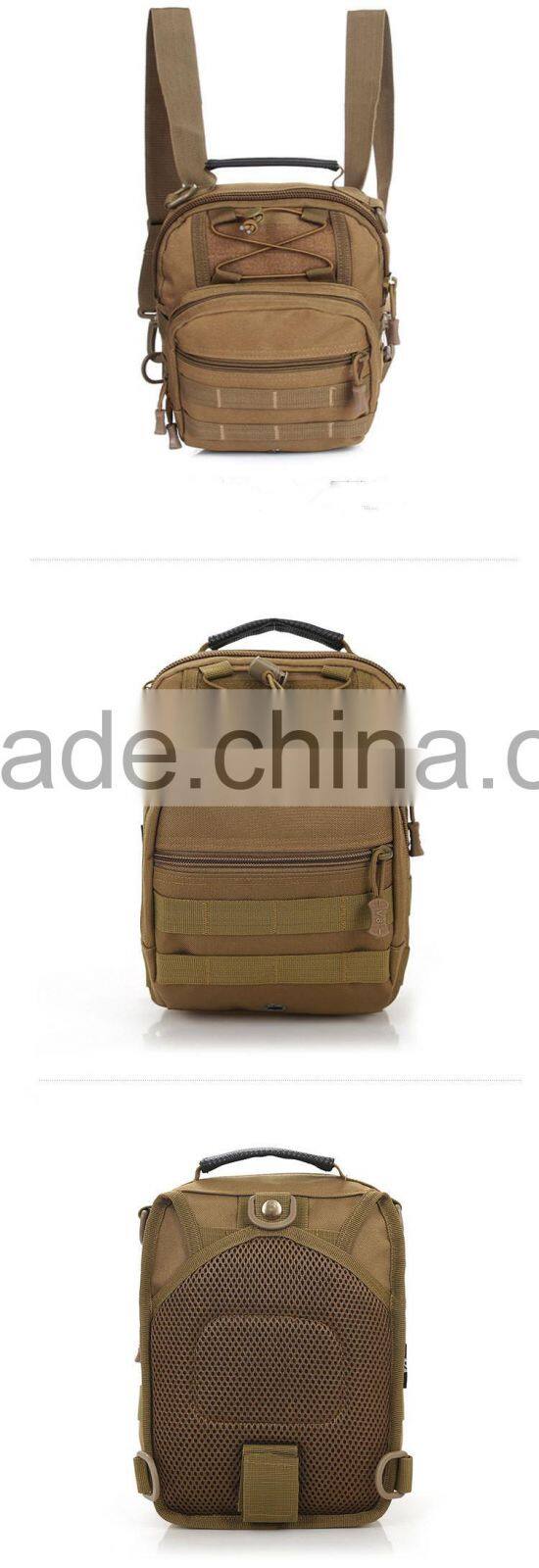 Outdoor tactical camo men shoulder waist bag