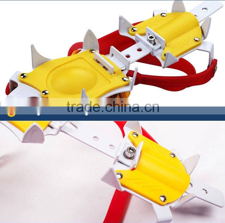 10 teeth mountain climbing adjustable nonslip snow ice crampons for shoes