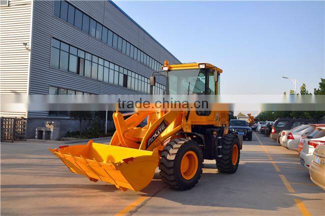 Articulated Small Garden Tractor With Loader