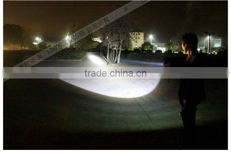 Goread C47 R2 stainless steel 3W high bright rechargeable 14500 LED Torch