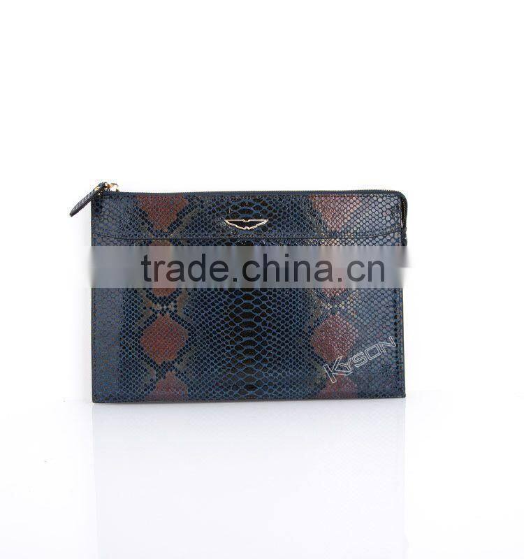 Customized leather purse for men