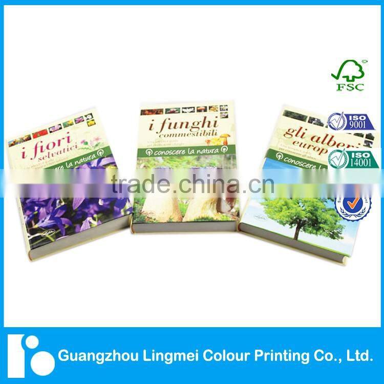 printing roundback book printing service with competitive price