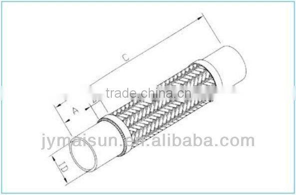 flexible gas water hose