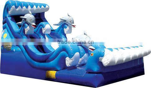 low price kids inflatable water slide backyard for party use