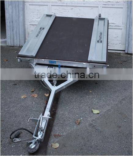 Boat carry trailer, Folding trailer