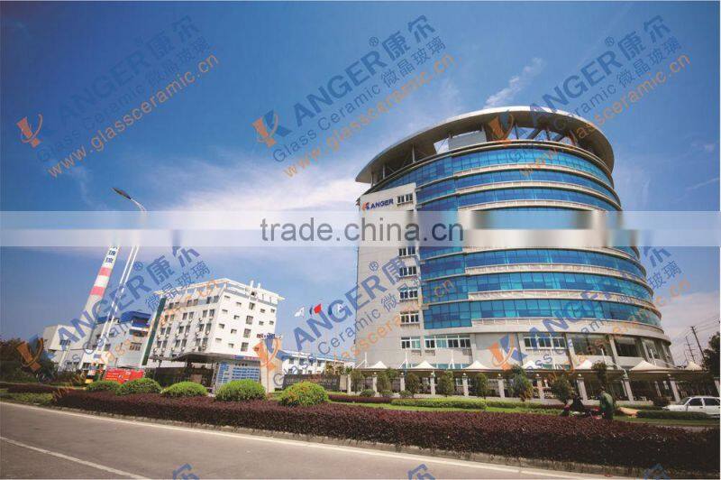 KANGER ceramic fritted glass, smooth surface,colored silk printed