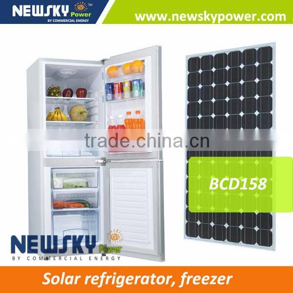 AC DC 12V24V solar refrigerator for home
