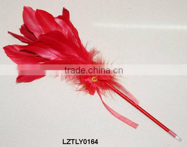Promotional gifts Goose feather ink pens LZTLY0167