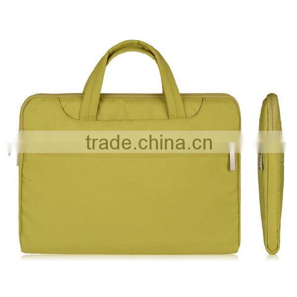 16 inch Purple Multi-functional Polyester Business Laptop Pouch Sleeve Case Bag Carrying Handbag Briefcase Laptop Messenge