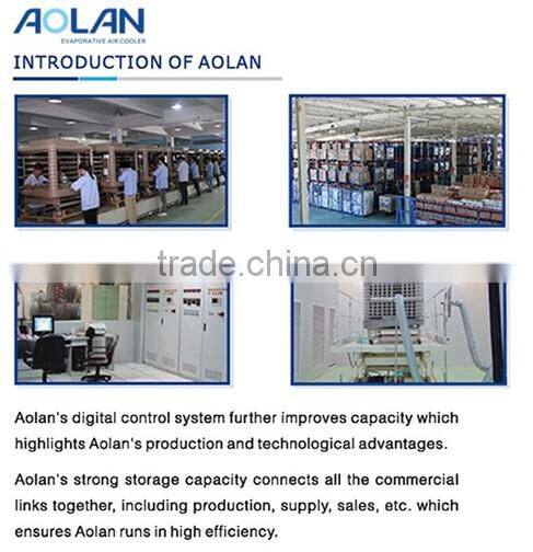 Aolan manufacturer 85% evaporating effeciency paper evaporative cooling pad size customized