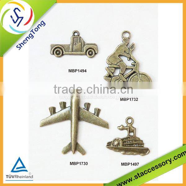 Wholesale Vessels Brzone Tone Key Charms Pendants Findings