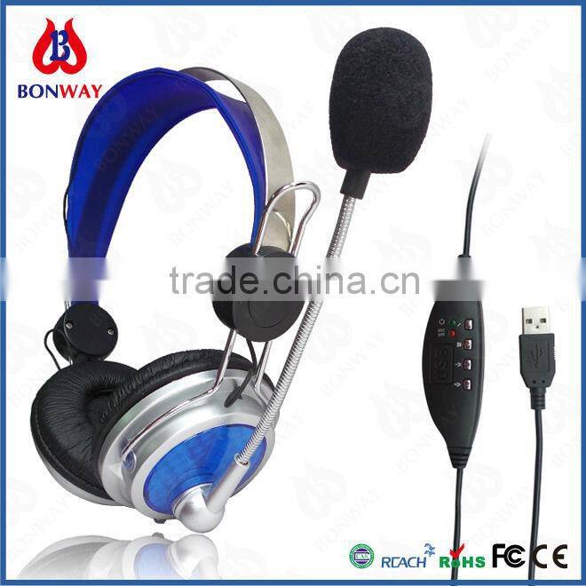 promotional USB headphone for computer
