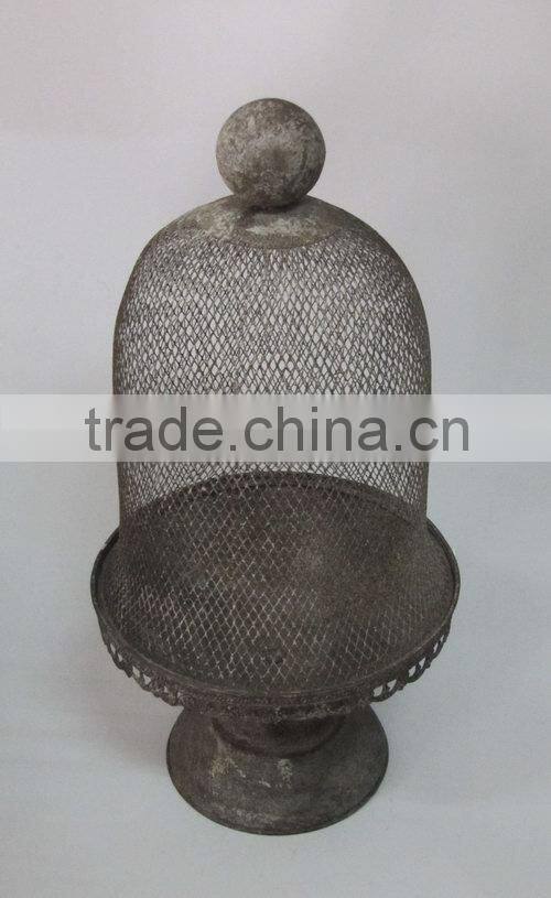 KS4199MC-10-metal wire cage plant holder