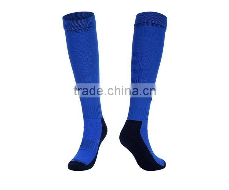 Wholesale top sale nylon cotton soccer socks