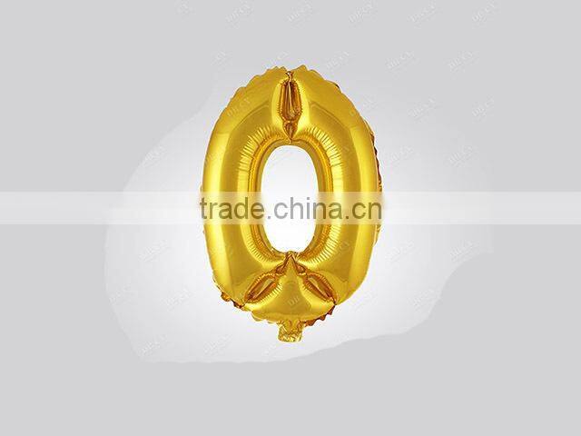 16 inches Foil number balloon,alphabet Balloons
