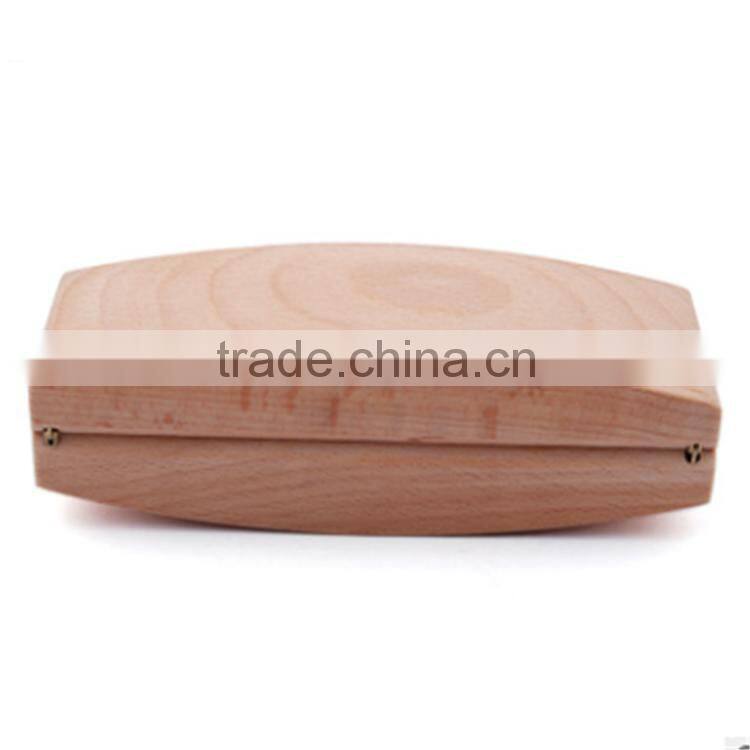 Wood material sunglass case with low price