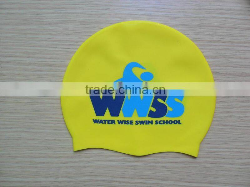 2014 hot selling lovely high quality silicone diving caps