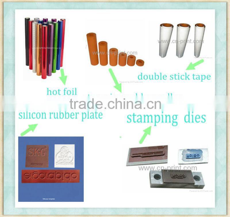 Manual heat press machine/ metal label embosser machine TH-180