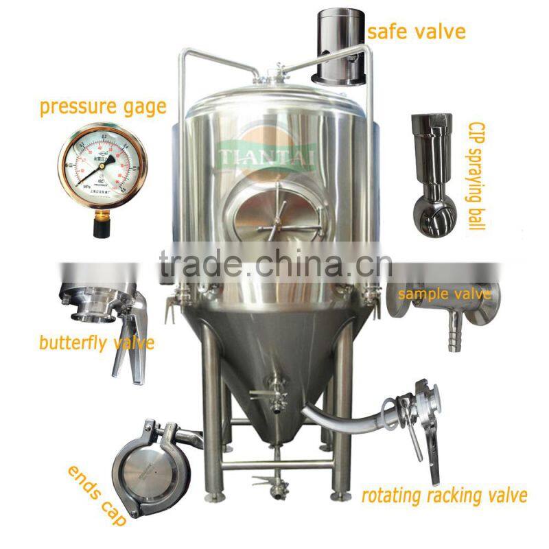 100L home stainless steel beer fermenter