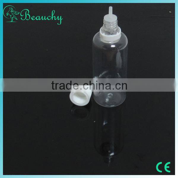 China alibaba 50ml PET tamper proof bottles droppers with color tamper caps