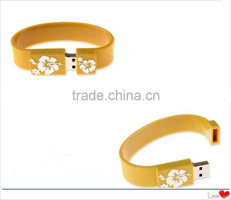 promotional silicon bracelet usb flash drive special USB flash drive