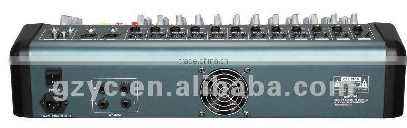 12 channel mixer for stage