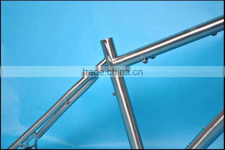 High Quality Titanium Mountain Bike Frame Bicycle Titanium Frame MTB