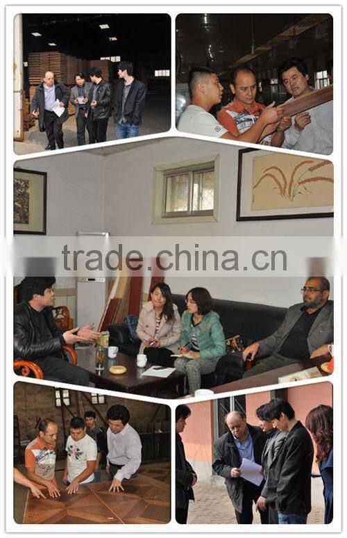 high quality 12mm / 8mm china mdf / hdf waterproof vinyl laminate floor