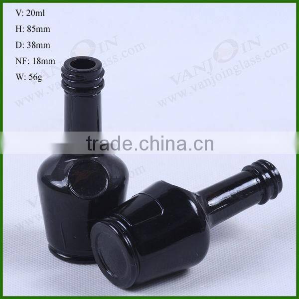 20ML Small Black Glass Perfume Bottle