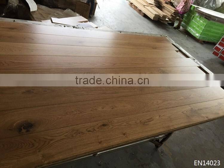 Dark Smoked Brushed Engineered Oak Timber Flooring