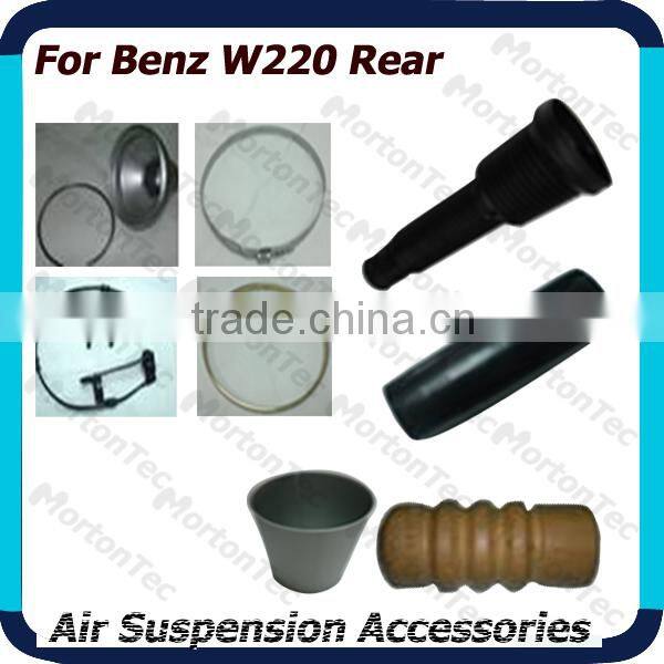 High quality Rear shock leather bag car air suspension parts for Mercedes-Benz W220