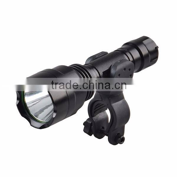 C8 1200LM Mountain Bicycle Flashlight XM-L T6 Bicycle LED Light with Rear Light Set