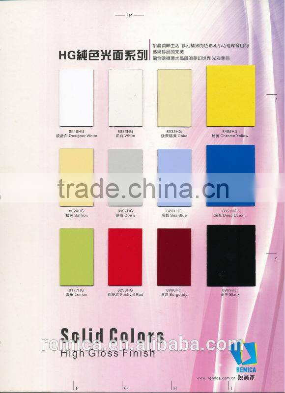 Remica indoor furniture Decorative high pressure laminates