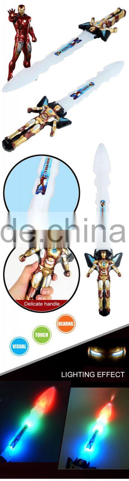 2016 popular kids toy ninja sword with light and sound